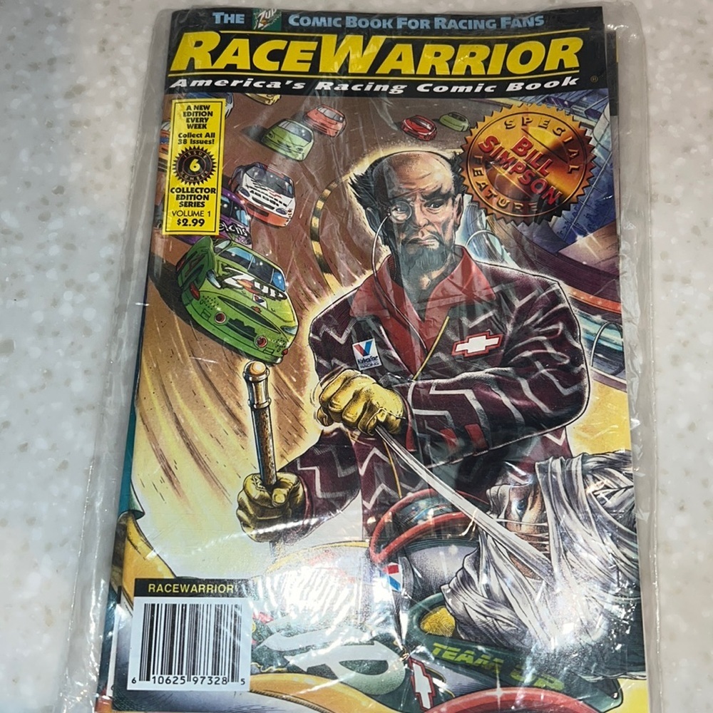 Race warrior vintage comic books